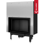 Krbová vložka Kratki NADIA 12kW s výsuvem, černé obložení Termotec